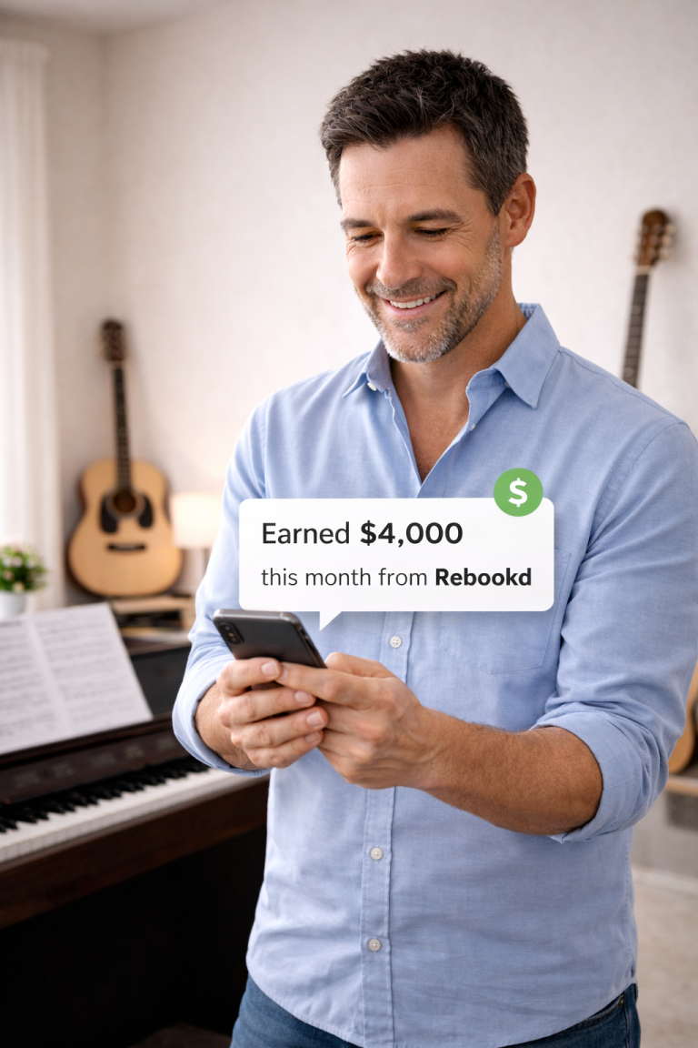 Rebookd - music lesson scheduling app