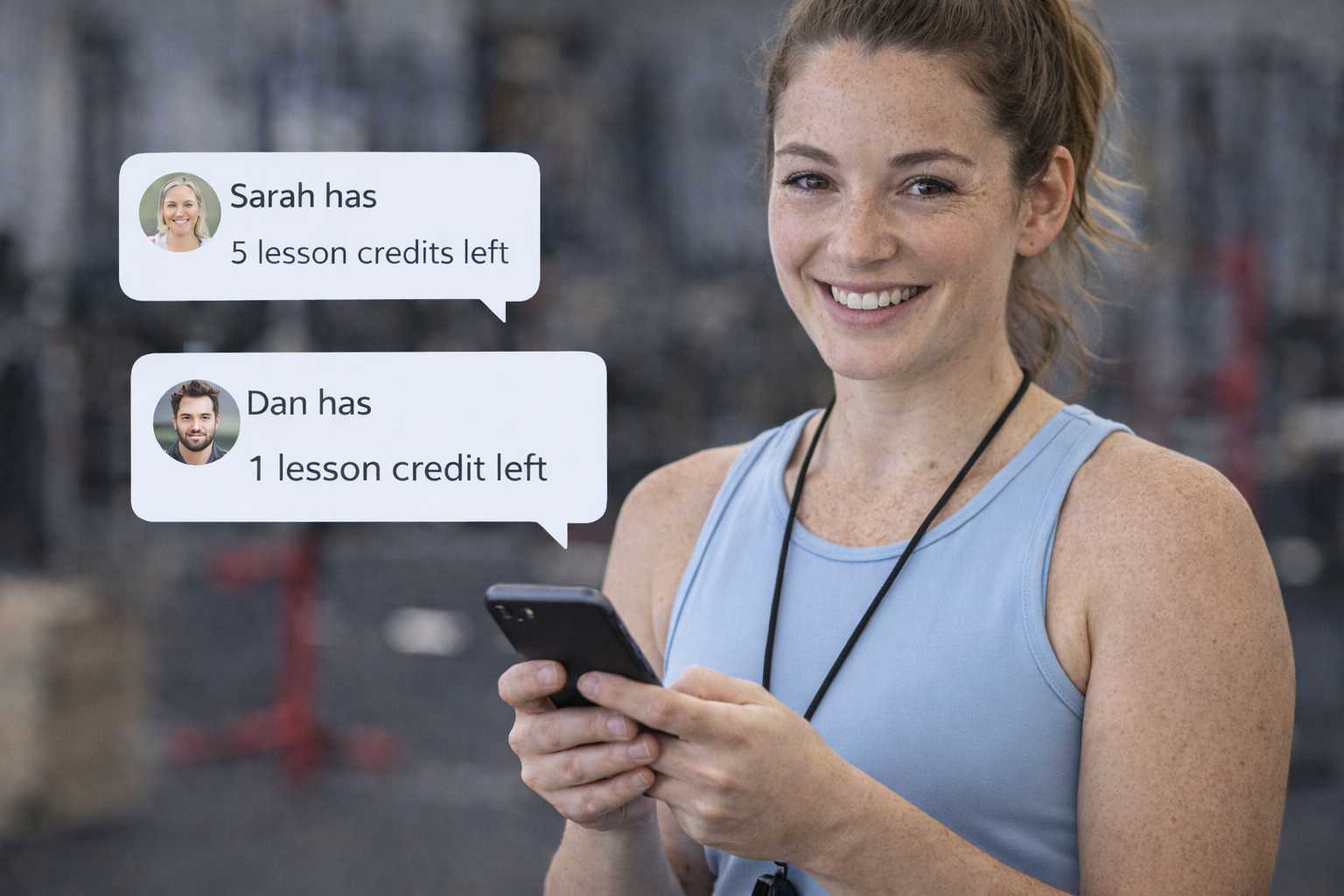 lesson scheduling software for fitness coaches